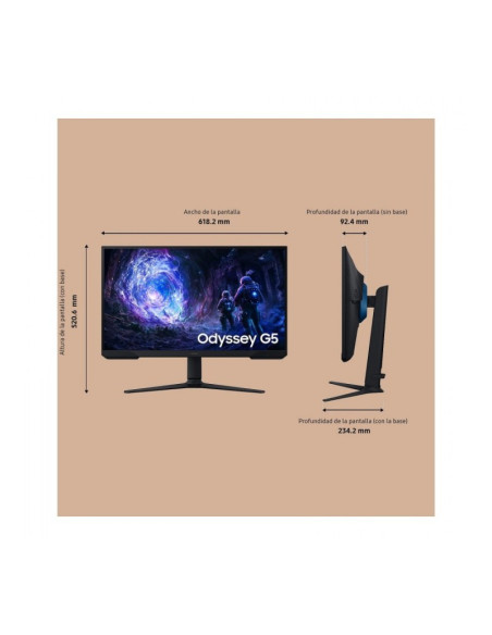 Samsung Odyssey G5 G5F1 S27G5F1EU 27" Quad HD 180Hz