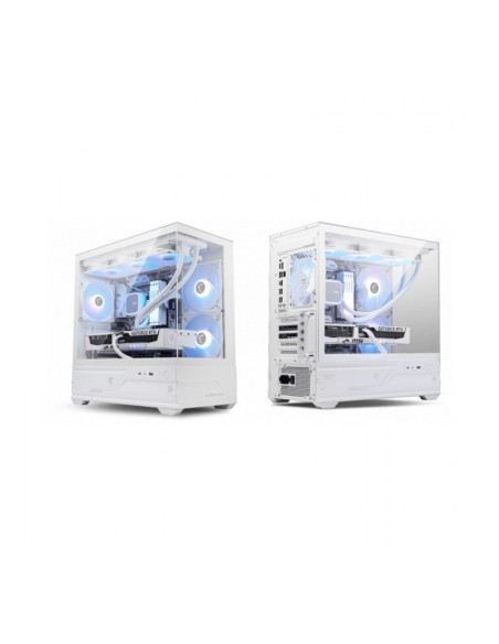 MSI MAG Pano M110R Blanca Micro-ATX Caja para PC