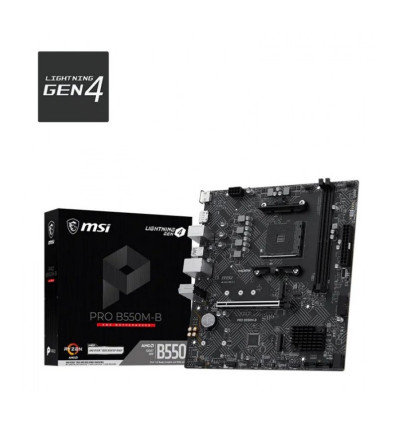 MSI Pro B550M-B Socket AM4 Micro-ATX
