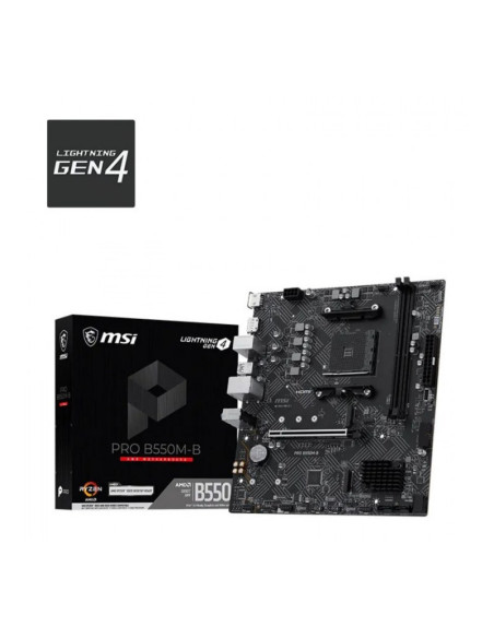 MSI Pro B550M-B Socket AM4 Micro-ATX