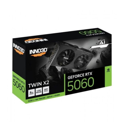 Inno3D GeForce RTX 5060 Twin X2 OC 8GB GDDR7 DLSS4