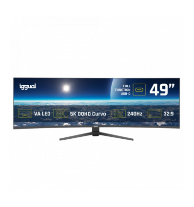 Iggual ML49C 49" 5K Dual QHD 240Hz