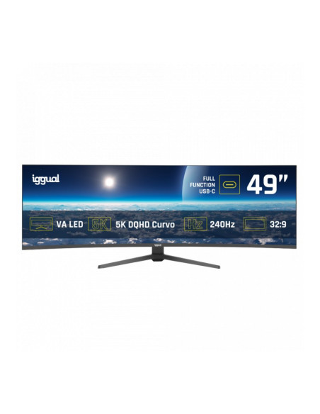 Iggual ML49C 49" 5K Dual QHD 240Hz