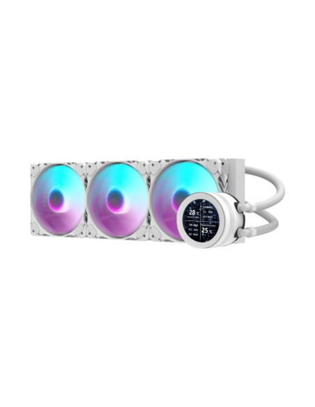 darkFlash Nebula DN-360S aRGB Blanca 360mm Refrigeración líquida PC