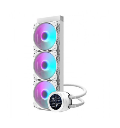 darkFlash Nebula DN-360S aRGB Blanca 360mm Refrigeración líquida PC