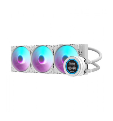 darkFlash Nebula DN-360D aRGB Blanca 360mm Refrigeración líquida PC