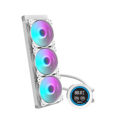 darkFlash Nebula DN-360D aRGB Blanca 360mm Refrigeración líquida PC
