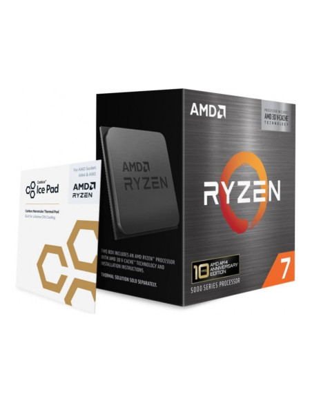 AMD Ryzen 7 5800X3D Edición 10 aniversario Socket AM4 CPU
