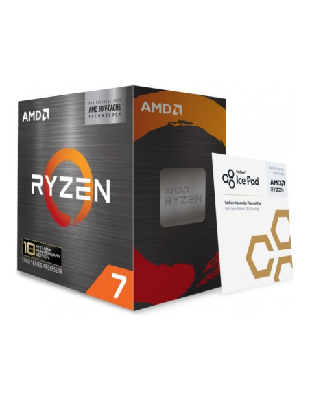 AMD Ryzen 7 5800X3D Edición 10 aniversario Socket AM4 CPU