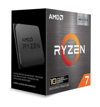 AMD Ryzen 7 5800X3D Edición 10 aniversario Socket AM4 CPU