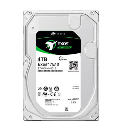 Seagate Exos Enterprise 7E10 4TB 3.5" HDD SAS