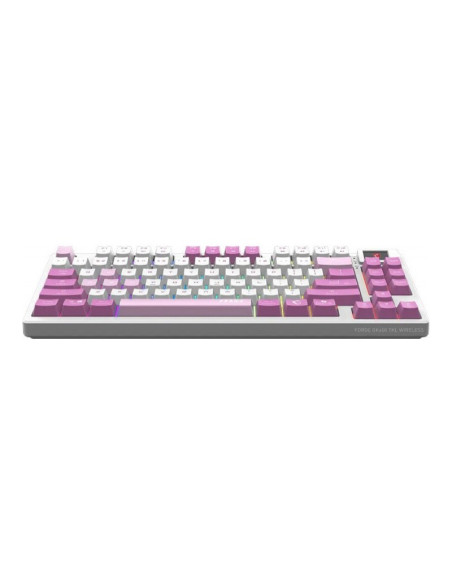 MSI Forge GK600 TKL Wireless Violet Teclado gaming inalámbrico