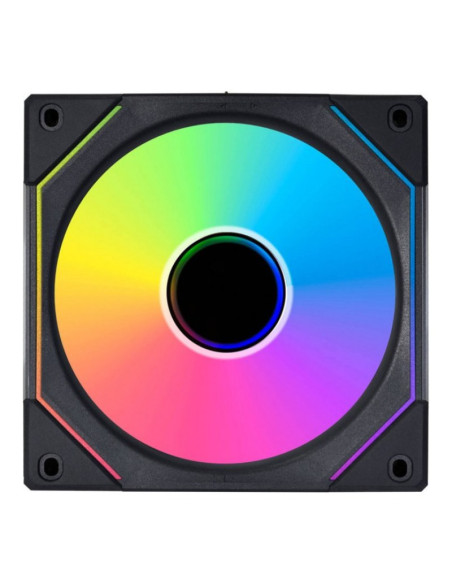 Lian Li UNI FAN SL120 Infinity RGB Reverse Blade PWM Black 120mm Pack de 3 Ventiladores PC