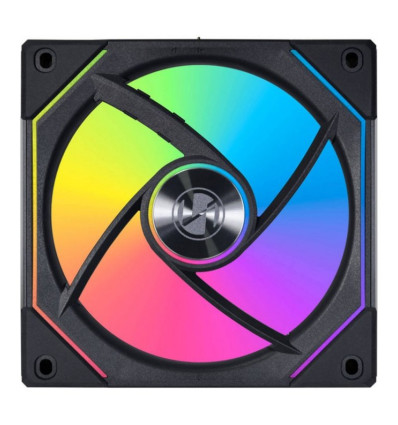 Lian Li UNI FAN SL120 Infinity RGB Reverse Blade PWM Black 120mm Pack de 3 Ventiladores PC