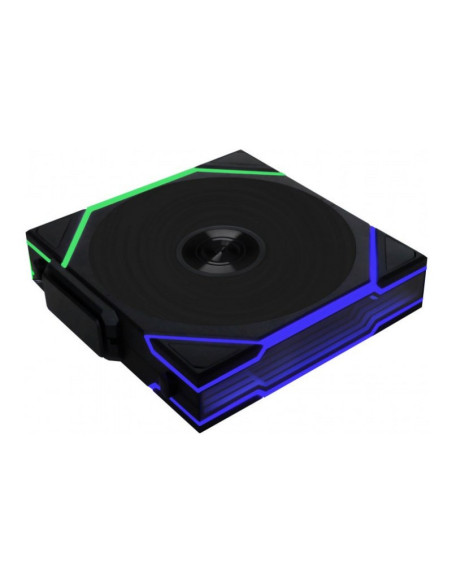 Lian Li UNI FAN TL120 Wireless ARGB PWM Reverse Blade Black 120mm Ventilador PC