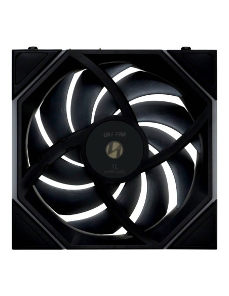 Lian Li UNI FAN TL120 Wireless ARGB PWM Reverse Blade Black 120mm Ventilador PC