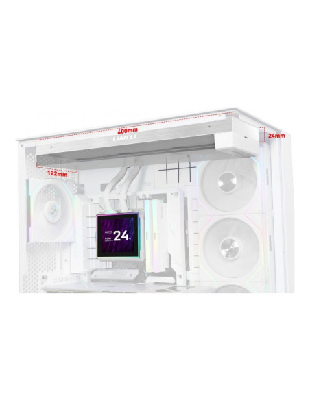 Lian Li Hydroshift II LCD-S 360 White 360mm Refrigeración líquida PC