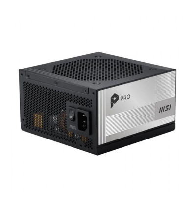 MSI PRO A850PL ATX 3.1 (PCIe 5.1) Fuente de alimentación 850W