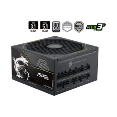 MSI MAG A1200PLS ATX 3.1 (PCIe 5.1) Fuente de alimentación 1200W