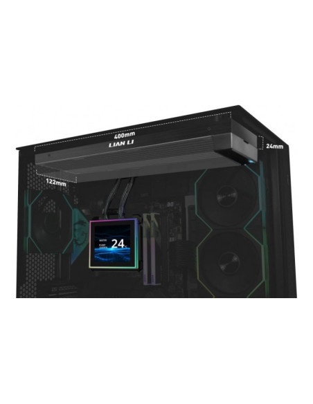 Lian Li Hydroshift II LCD-S 360 Black 360mm Refrigeración líquida PC
