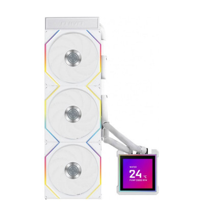 Lian Li Hydroshift II LCD-S 360TL White 360mm Refrigeración líquida PC