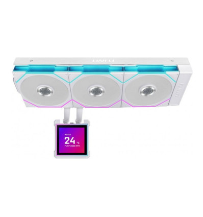 Lian Li Hydroshift II LCD-S 360TL White 360mm Refrigeración líquida PC