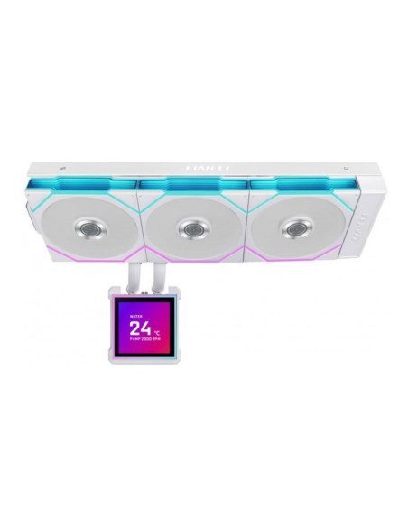 Lian Li Hydroshift II LCD-S 360TL White 360mm Refrigeración líquida PC