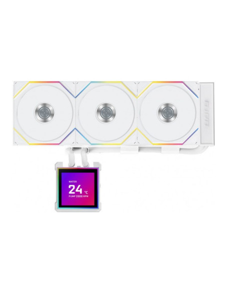 Lian Li Hydroshift II LCD-S 360TL White 360mm Refrigeración líquida PC