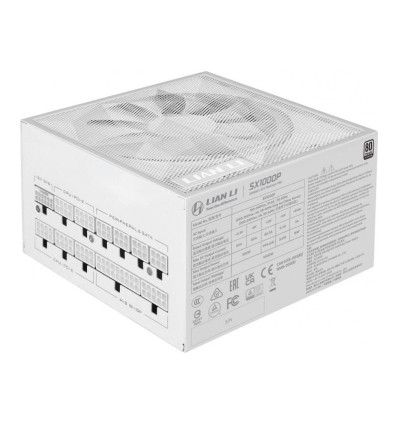 Lian Li SX 1000W 80+ Platinum White Fuente de alimentación 1000W