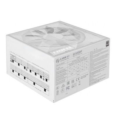 Lian Li SX 1200W 80+ Platinum White Fuente de alimentación 1200W