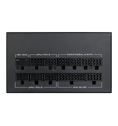 Lian Li SX 850W 80+ Platinum Black Fuente de alimentación 850W