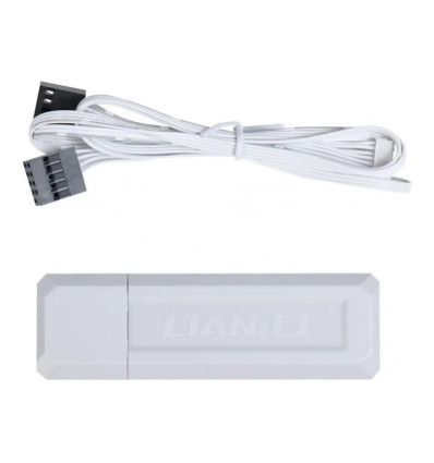 Lian Li UNI FAN CL120 Wireless RGB PWM White Pack de 3 ventiladores PC