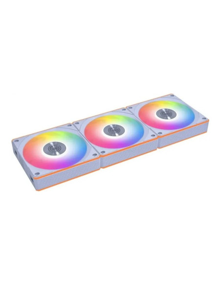 Lian Li UNI FAN CL120 Wireless RGB Reverse Blade PWM White 120mm Pack de 3 ventiladores PC