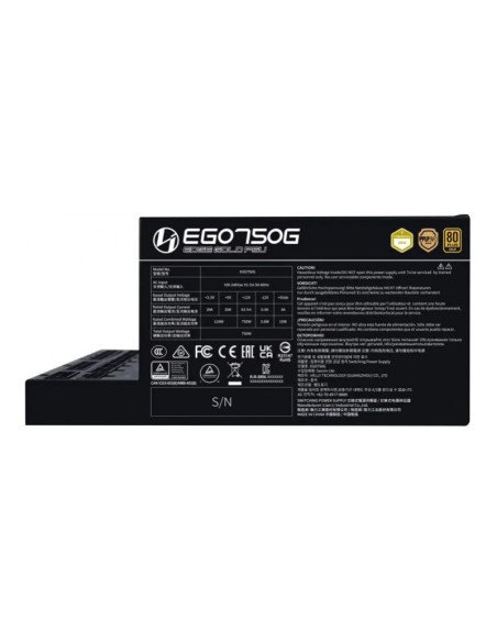 Lian Li Edge Gold EG750G ATX 3.1 (PCIe 5.1) Black Fuente de alimentación 750W
