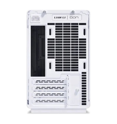 Lian Li A3 Wood Glass Blanca Micro-ATX Caja para PC