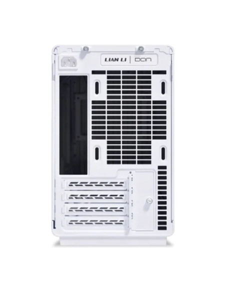 Lian Li A3 Wood Glass Blanca Micro-ATX Caja para PC