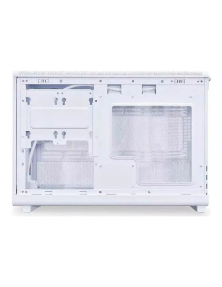 Lian Li A3 Wood Glass Blanca Micro-ATX Caja para PC