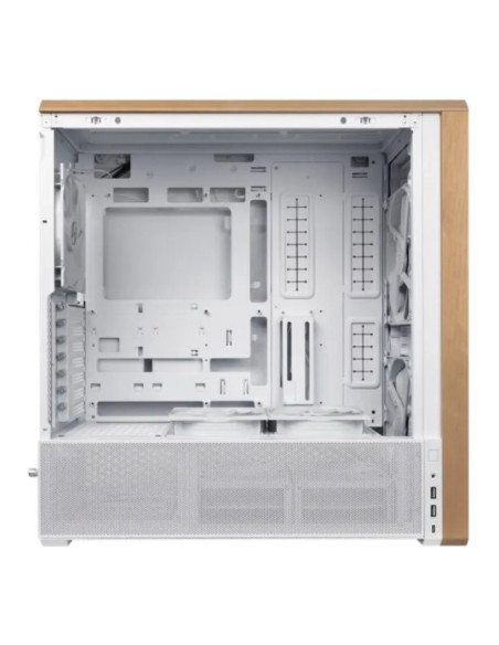 Lian Li Lancool 217 Wood Blanca e-ATX Caja para PC