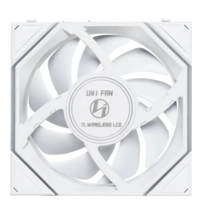 Lian Li Uni FAN TL Wireless aRGB LCD 120 Reverse Blanco 120mm Ventilador PC