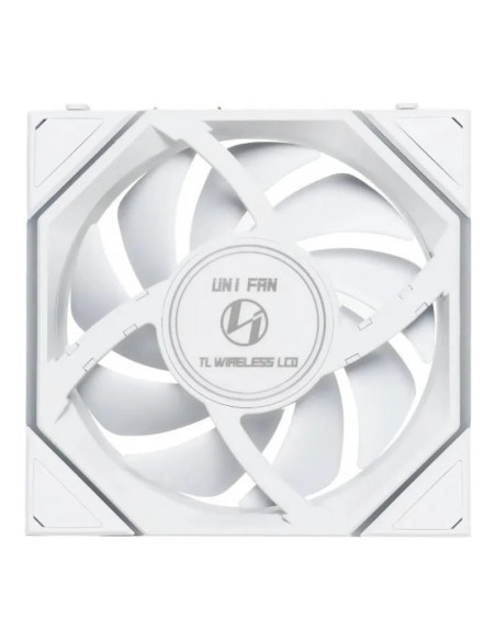 Lian Li Uni FAN TL Wireless aRGB LCD 120 Reverse Blanco 120mm Ventilador PC