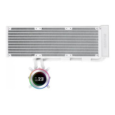 Lian Li Hydroshift II LCD-C 360N Fanless Blanca 360mm Refrigeración líquida PC