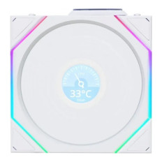 Lian Li Uni TL120 LCD Blanco 120 mm Ventilador PC