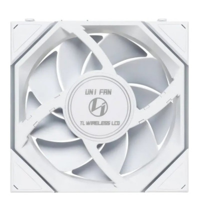 Lian Li Uni TL120 LCD Blanco 120 mm Ventilador PC