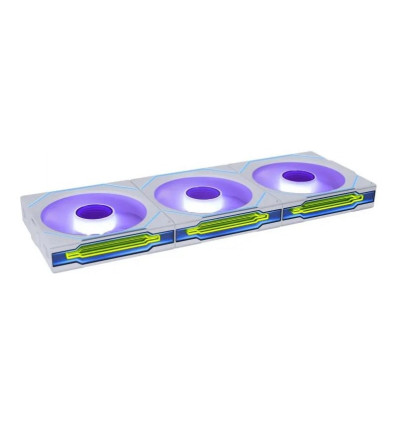Lian Li Uni Fan SL120 Infinity Wireless Blanco 120mm Pack de 3 ventiladores PC