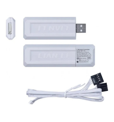 Lian Li Uni Fan SL120 Infinity Wireless Blanco 120mm Pack de 3 ventiladores PC