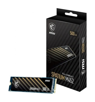 SSD MSI Spatium M452 500GB PCIe 4.0 NVMe M.2