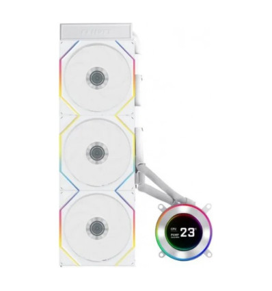 Lian Li Hydroshift II LCD-C 360TL Blanca 360mm Refrigeración líquida PC