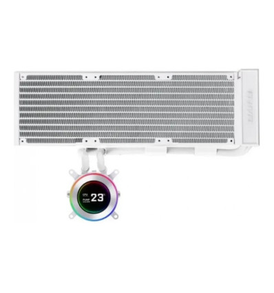 Lian Li Hydroshift II LCD-C 360TL Blanca 360mm Refrigeración líquida PC