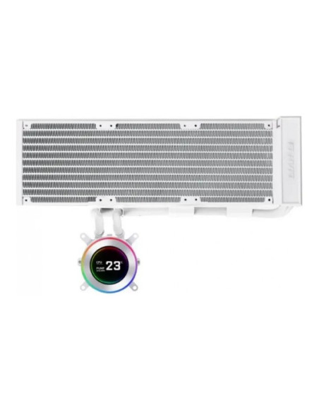 Lian Li Hydroshift II LCD-C 360TL Blanca 360mm Refrigeración líquida PC