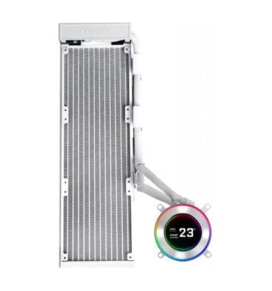 Lian Li Hydroshift II LCD-C 360TL Blanca 360mm Refrigeración líquida PC